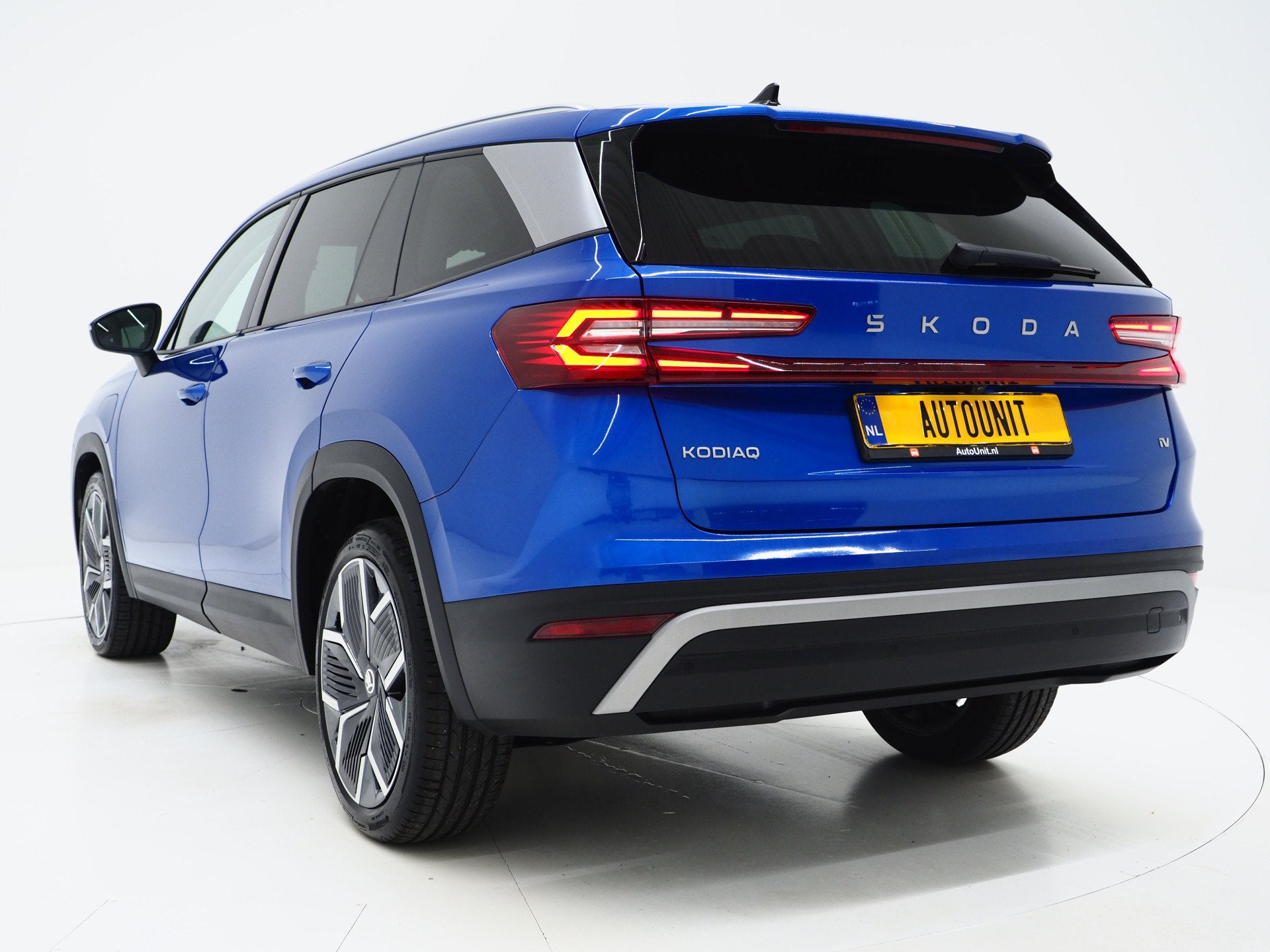 Skoda Kodiaq 1.5 TSI PHEV | Leder | Matrix LED | Head Up | C, Auto's, 4 cilinders, Blauw, 1813 kg, SUV of Terreinwagen