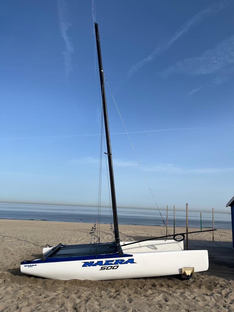 Nacra 500 Sport (2017) EUR 6,995, Watersport en Boten, Catamarans, Ophalen, Gebruikt, Geen motor, 5 m