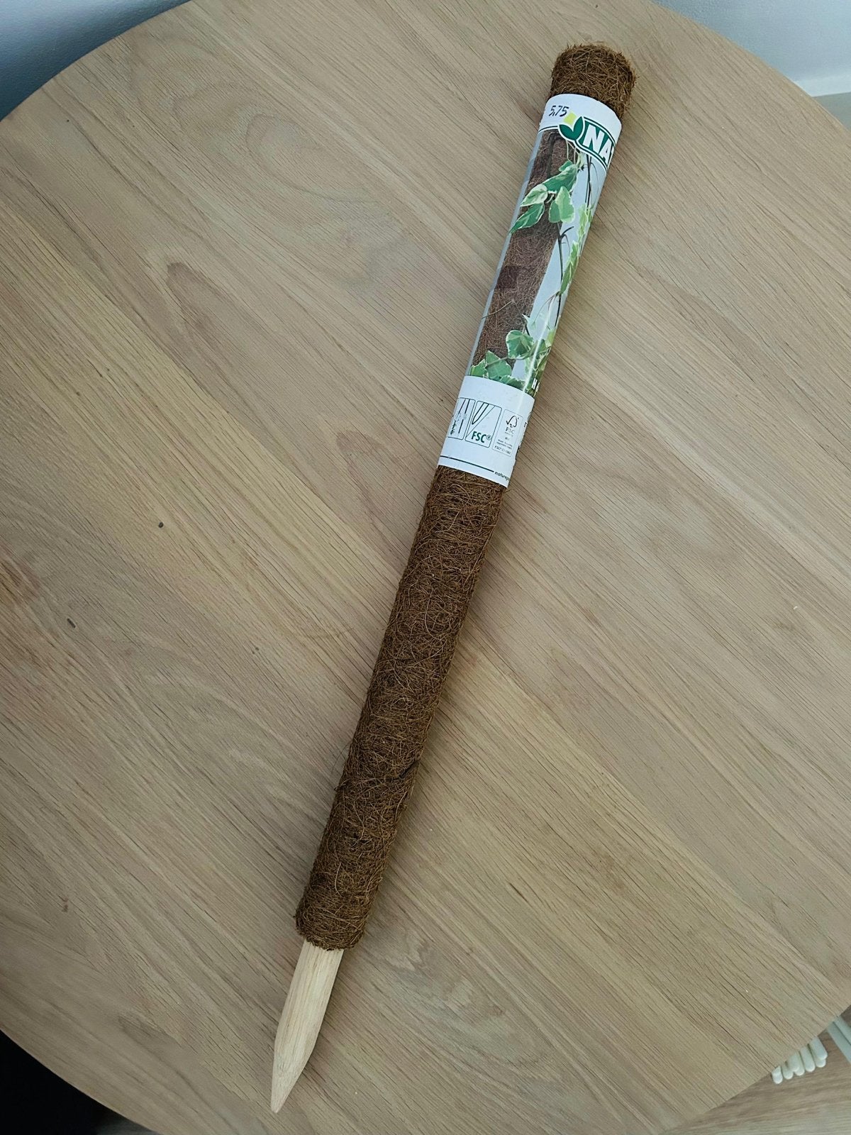 Kokosvezel plantenstok 60 cm voor klimplanten, Tuin en Terras, Ophalen of Verzenden, Nieuw, Minder dan 180 cm, Palen