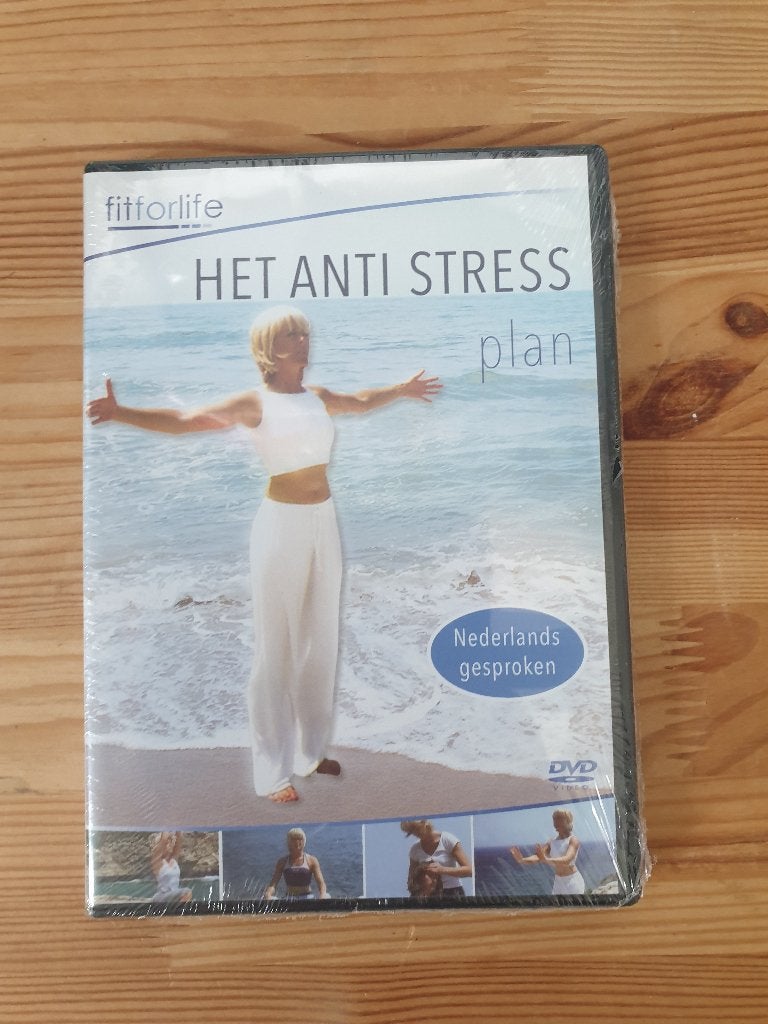 New/geseald - DVD - Het Anti Stress Plan - Fitforlife, Ophalen of Verzenden, Nieuw in verpakking, Yoga, fitness of dans, Cursus of Instructie