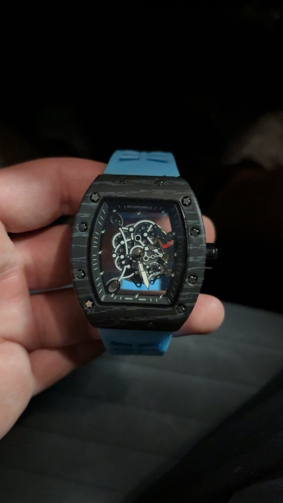 Richard mille heren horloge, Sieraden, Tassen en Uiterlijk, Horloges | Heren, Ophalen, Nieuw, Overige merken
