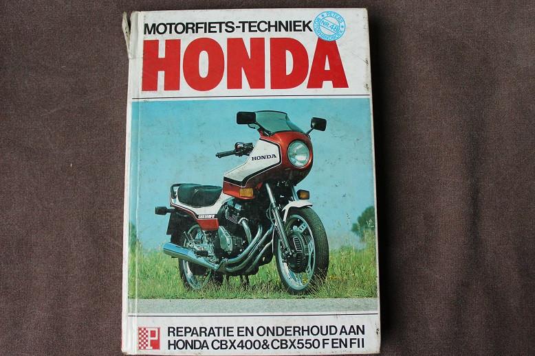 Honda CBX400 CBX550 F FII motorfiets werkplaatsboek, Ophalen of Verzenden, Honda