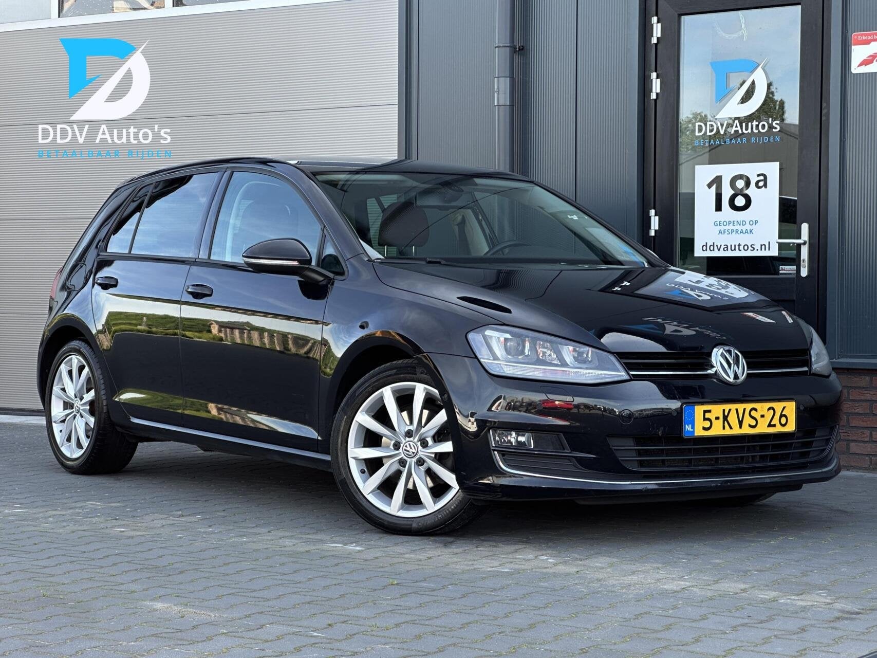 Volkswagen Golf 1.4 TSI/123pk Highline|Automaat|Nwe APK|Lede, Auto's, Euro 5, Gebruikt, 4 cilinders, 630 kg