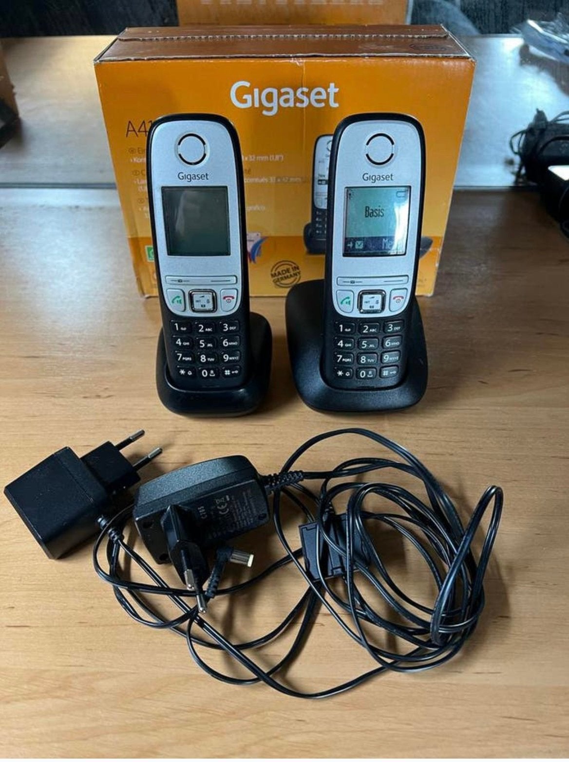 Gigaset A415 Duo Draadloze Telefoonset - Zo Goed Als Nieuw, Ophalen of Verzenden, Zo goed als nieuw, 2 handsets