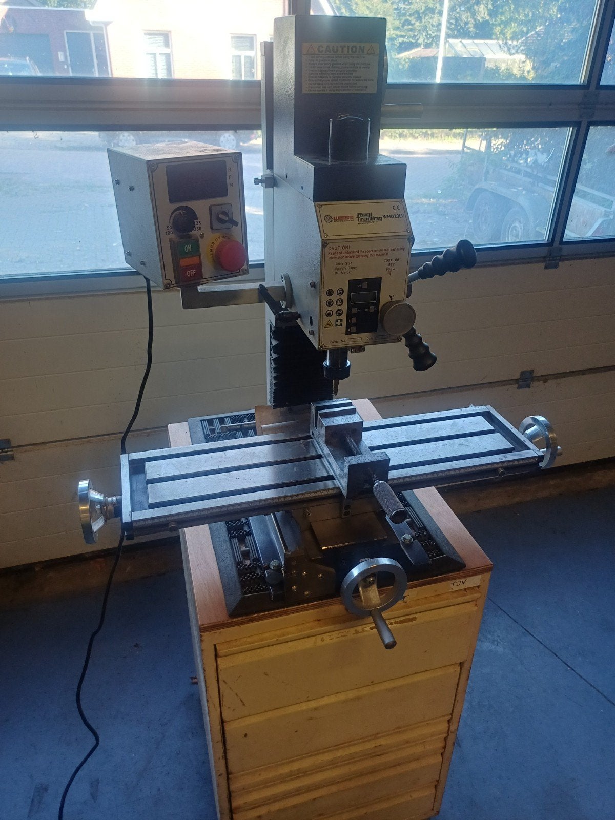 boor freesmachine wmd20lv, Doe-het-zelf en Verbouw, Ophalen, Zo goed als nieuw, Elektrisch, Overige soorten