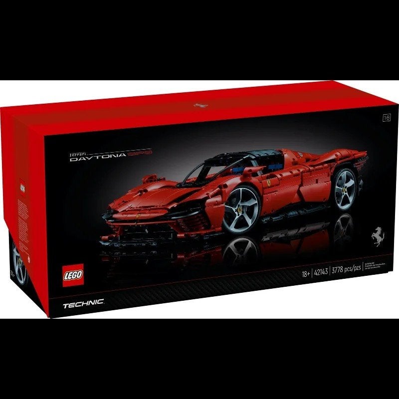 4 LEGO Technic Supercars: 42083, 42143, 42115 en 42172, Ophalen, Nieuw, Overige merken