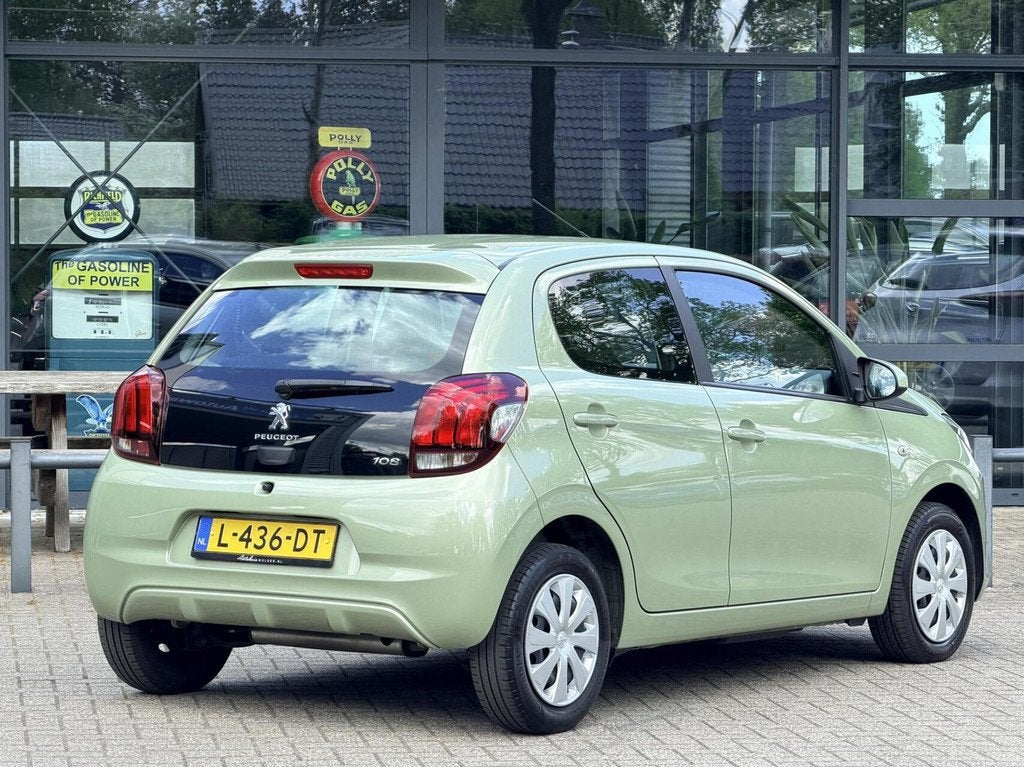 Peugeot 108 1.0 e-VTi Active | Airco | 5DRS | Bluetooth | Go, Auto's, Peugeot, Voorwielaandrijving, Stof, Gebruikt, 4 stoelen
