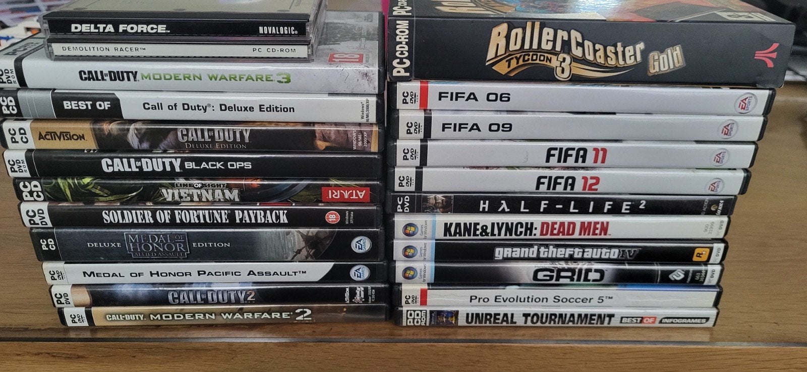 Grote collectie PC games: Call of Duty, FIFA, GTA en meer!, Ophalen of Verzenden, Gebruikt, Shooter