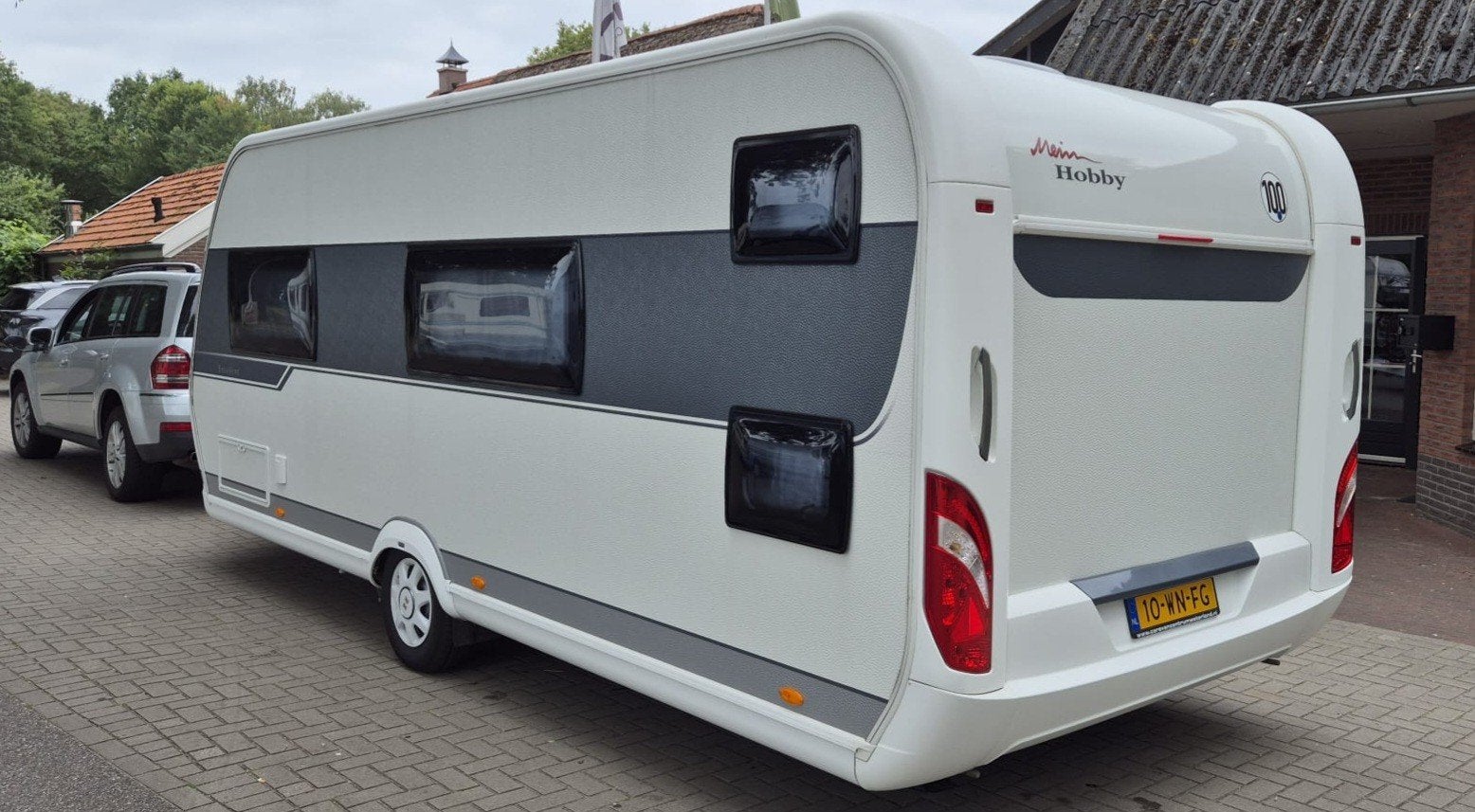Luxe Hobby Excellent 560 KMFE, Caravans en Kamperen, Caravans, Rondzit, Hobby, Particulier, 6 tot 7 meter