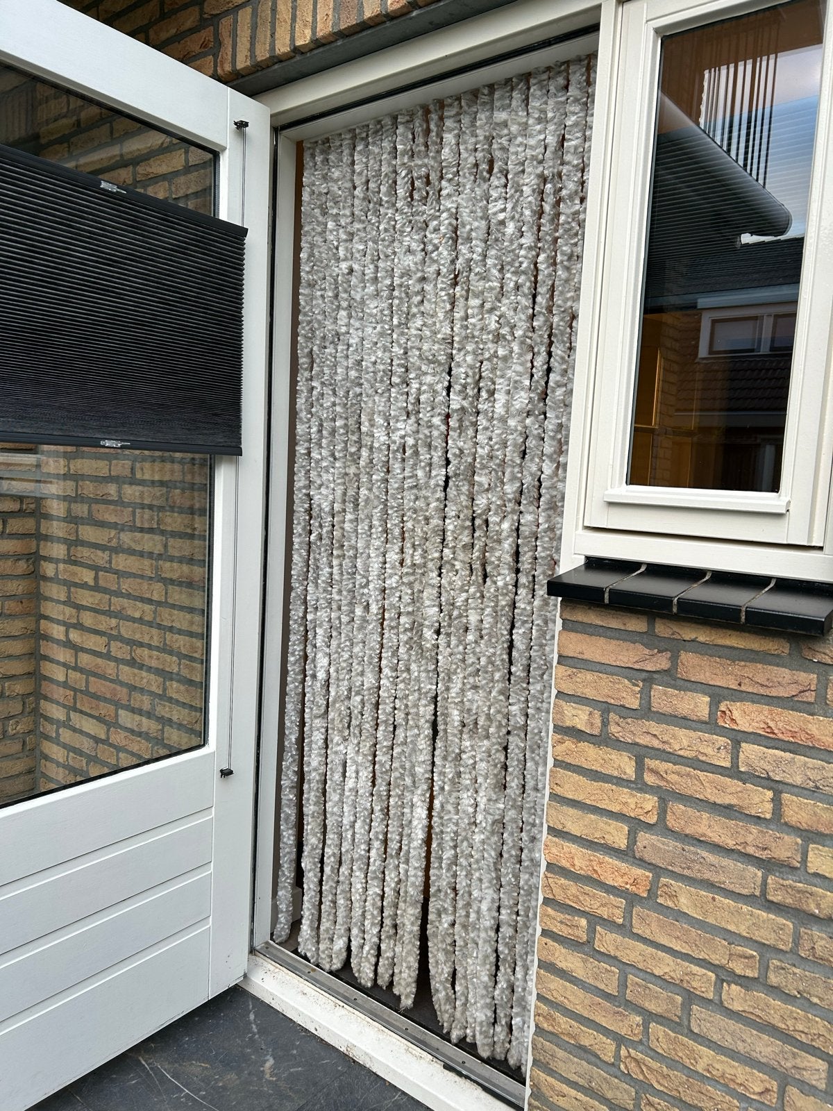 Kattenstaart vliegengordijn 210 x 90 cm, Ophalen, Overige materialen, Gebruikt, Vliegengordijn