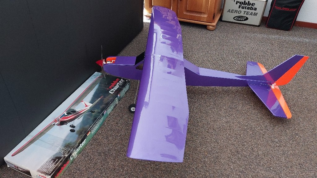RC Robbe Charter modelvliegtuig, Ophalen, Nieuw