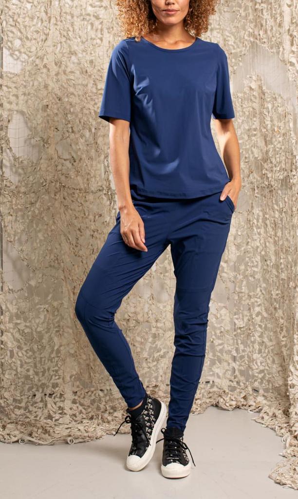 Studio anneloes new franka broek XXL classic blue, Blauw, Maat 46/48 (XL) of groter, Ophalen of Verzenden, Zo goed als nieuw