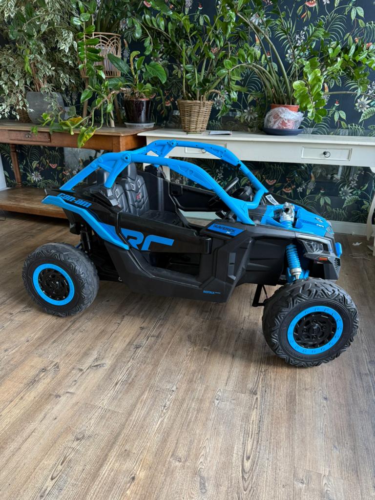 Elektrische CAN-AM Maverick Buggy 24V- zo goed als nieuw, Ophalen of Verzenden, Zo goed als nieuw, Overige schalen, Auto offroad