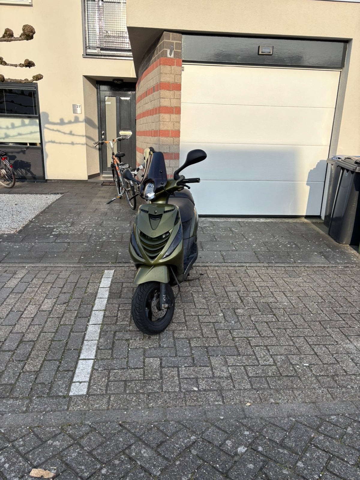 Piaggio zip 4takt 50cc, Ophalen, Gebruikt, Maximaal 45 km/u, Zip