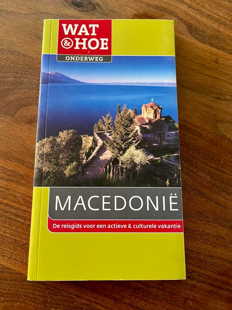 Wat & Hoe Onderweg Macedonië reisgids, Europa, Ophalen of Verzenden, Reisgids of -boek, Gelezen