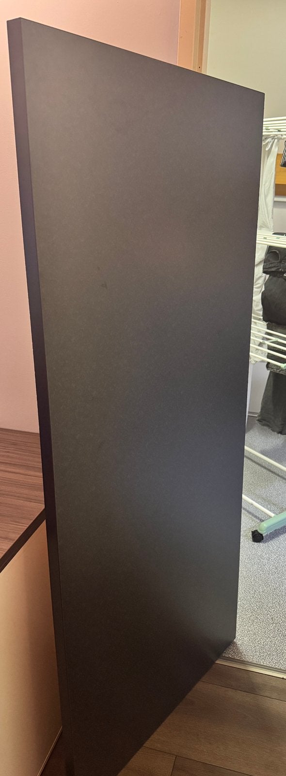 Bureau blad zwart grijs incl 1 bureau poot ikea, Doe-het-zelf en Verbouw, Ophalen, Nieuw