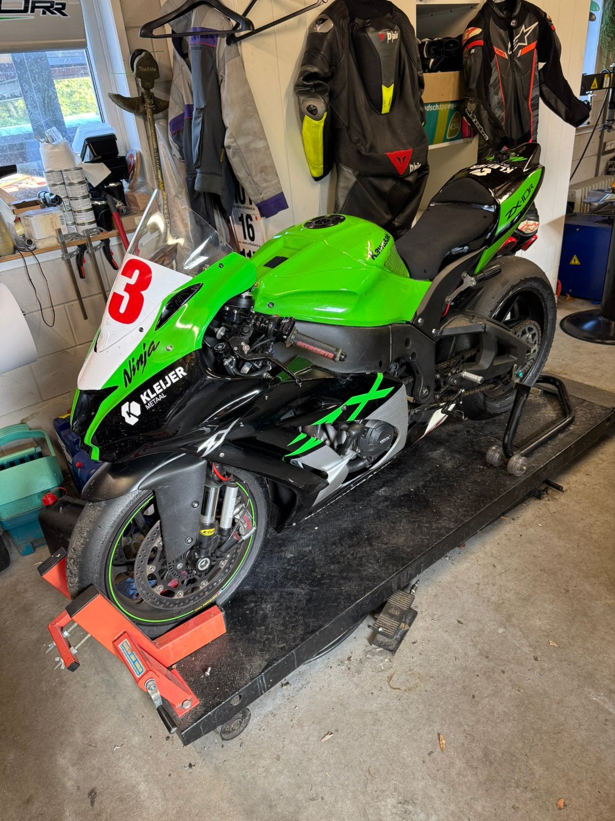 Kawasaki zx10-r circuitmotor, 4 cilinders, Gebruikt, Super Sport, Particulier