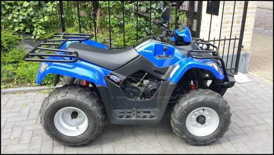 Kymco MXU 50 Quad, 1 cilinder, 50 cc, 11 kW of minder
