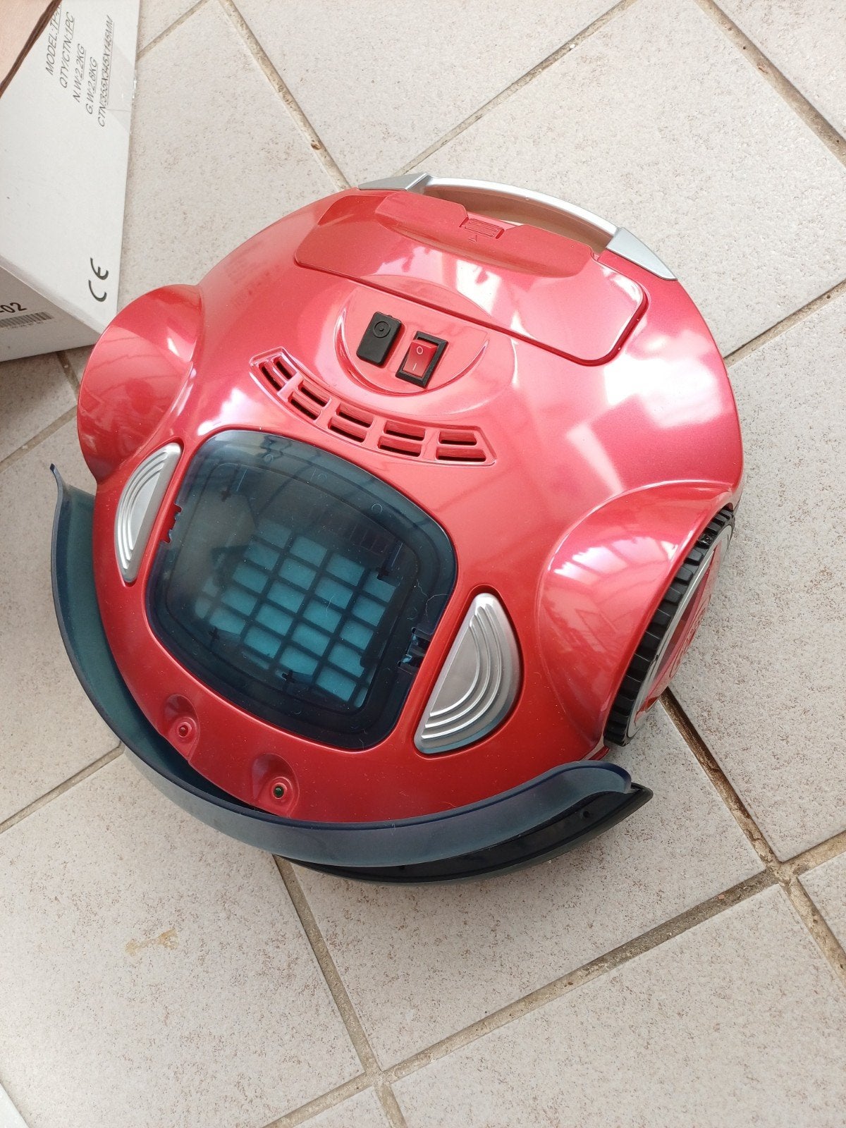 Robot stofzuiger, Ophalen, Nieuw