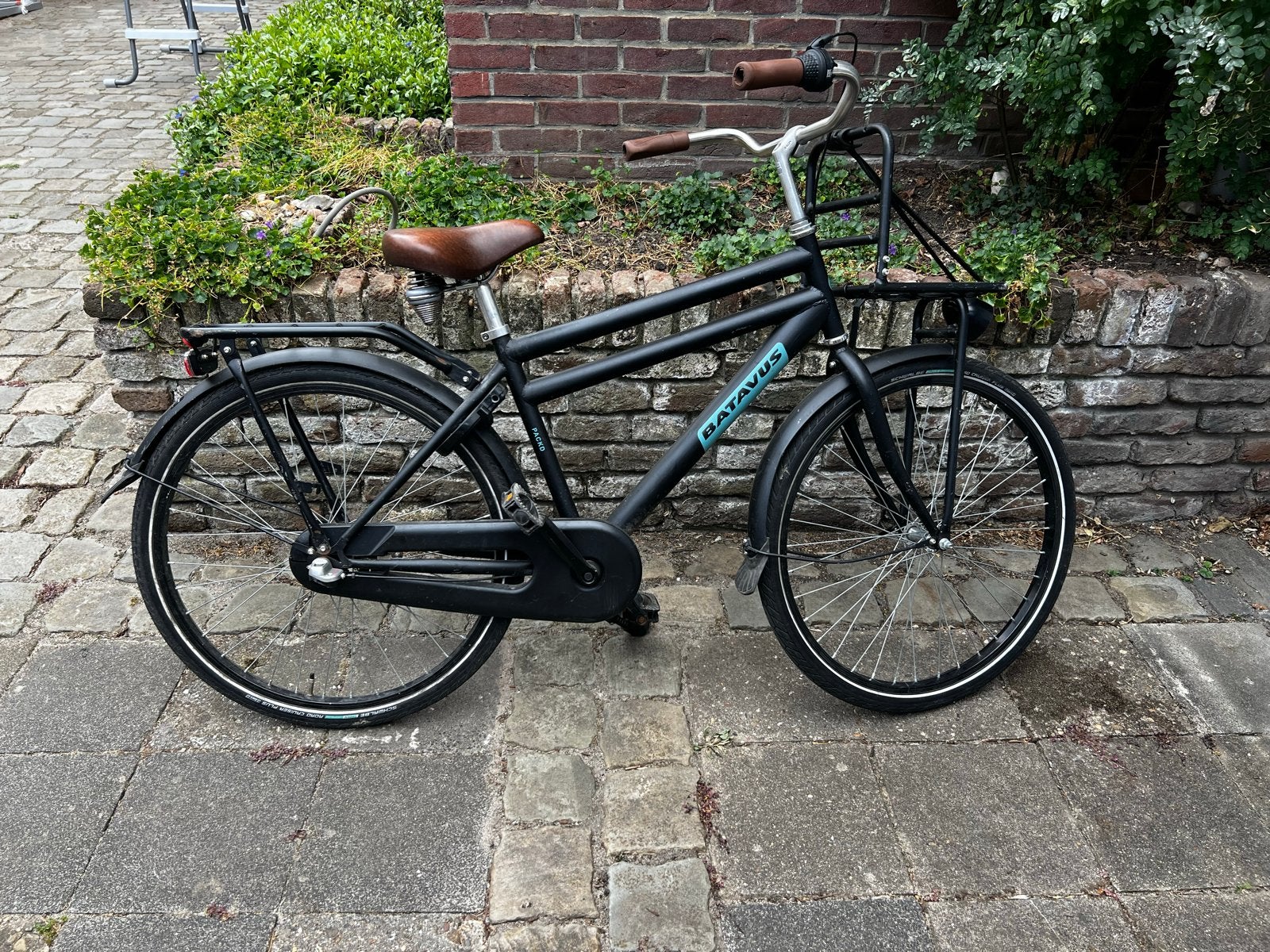 Batavus Packd-26 DR3 jeugdfiets, mat zwart, 26 inch, Fietsen en Brommers, Terugtraprem, Gebruikt, Versnellingen, Ophalen