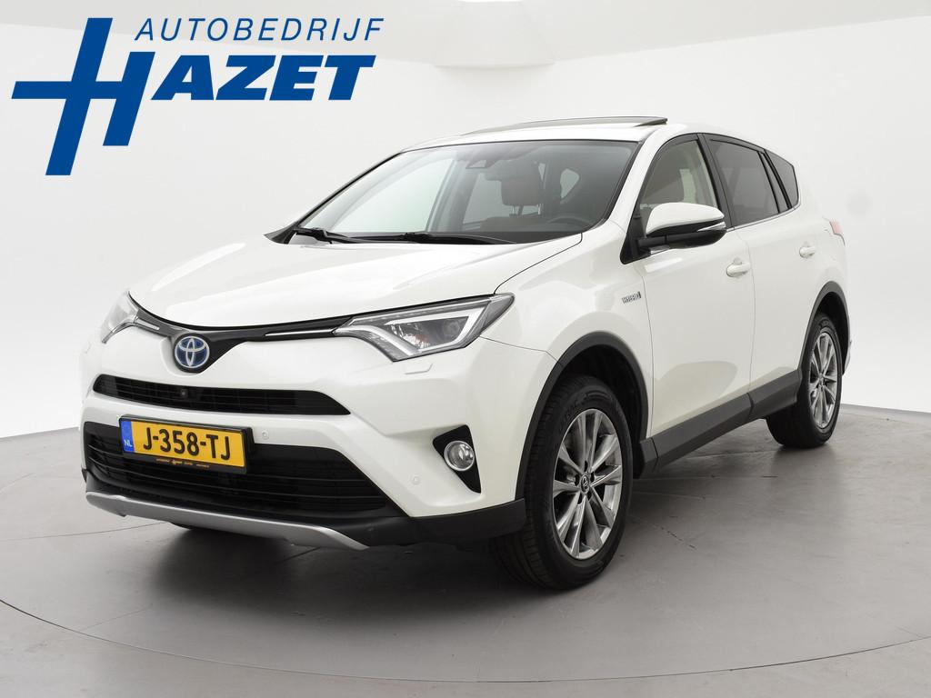 Toyota RAV4 2.5 HYBRID AWD EXECUTIVE + SCHUIFDAK | LEDER | T, Auto's, Toyota, Bedrijf, Te koop, Rav4, 360° camera, 4x4, ABS, Achteruitrijcamera