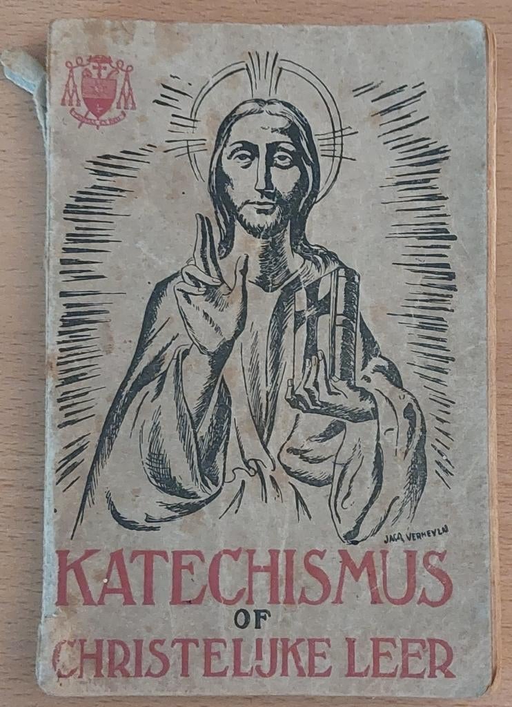 KATECHISMUS BI9SDOM ROERMOND.1960, Ophalen of Verzenden, Gelezen, Christendom | Katholiek