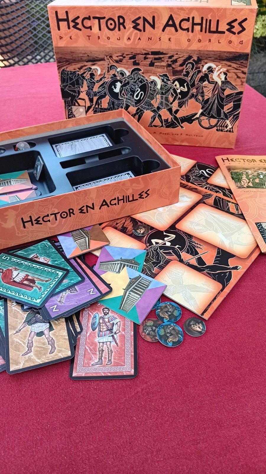 Hector en Achilles - De Trojaanse Oorlog (Nederlands), Een of twee spelers, Ophalen of Verzenden, Zo goed als nieuw, Phalanx Games