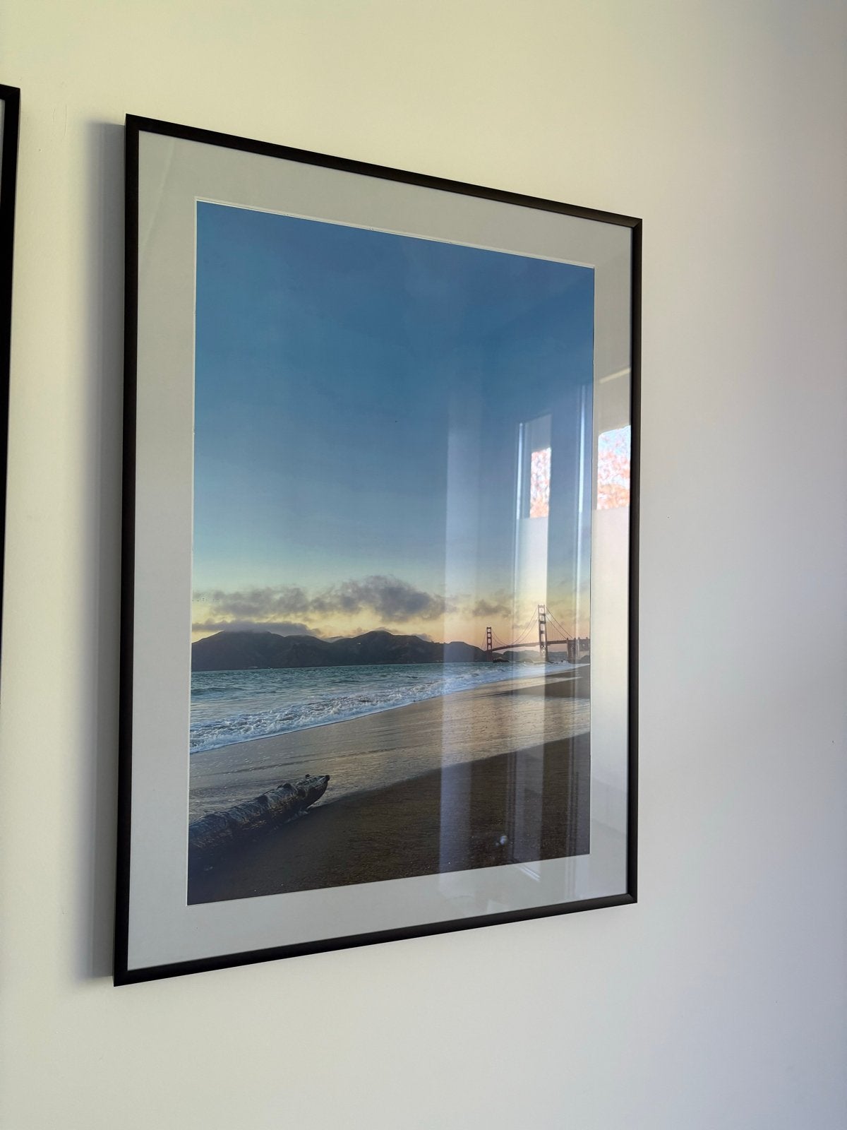 Fotolijst 50x70 cm - Zwart met glas, Ophalen, Kunststof, Nieuw, Fotolijst