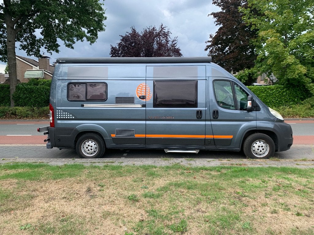 Buscamper merk Pössl Globescout met vaste bedden  , Buscamper of Camperbus, Ringverwarming, Fiat, Pössl