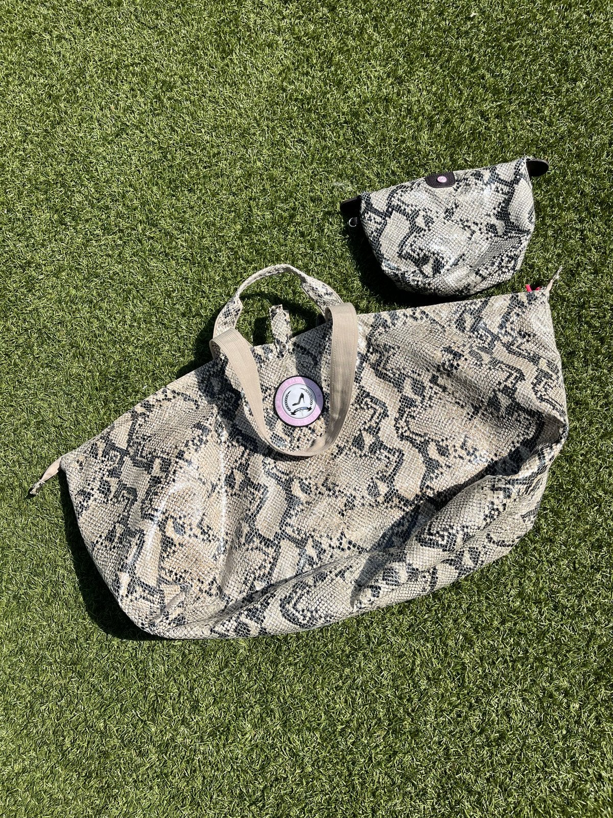 All-Time Favourites shopper met slangenprint en etui, Sieraden, Tassen en Uiterlijk, Tassen | Damestassen, Ophalen of Verzenden