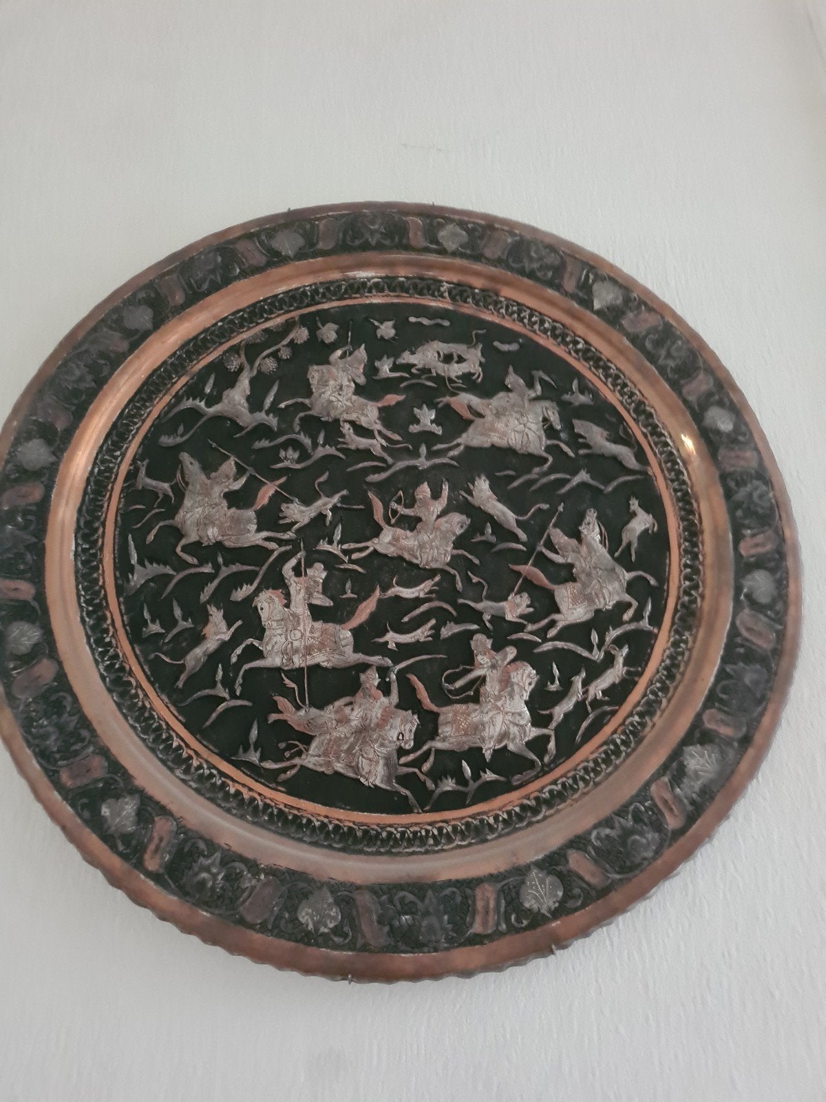 Perzisch wandbord, Ophalen of Verzenden