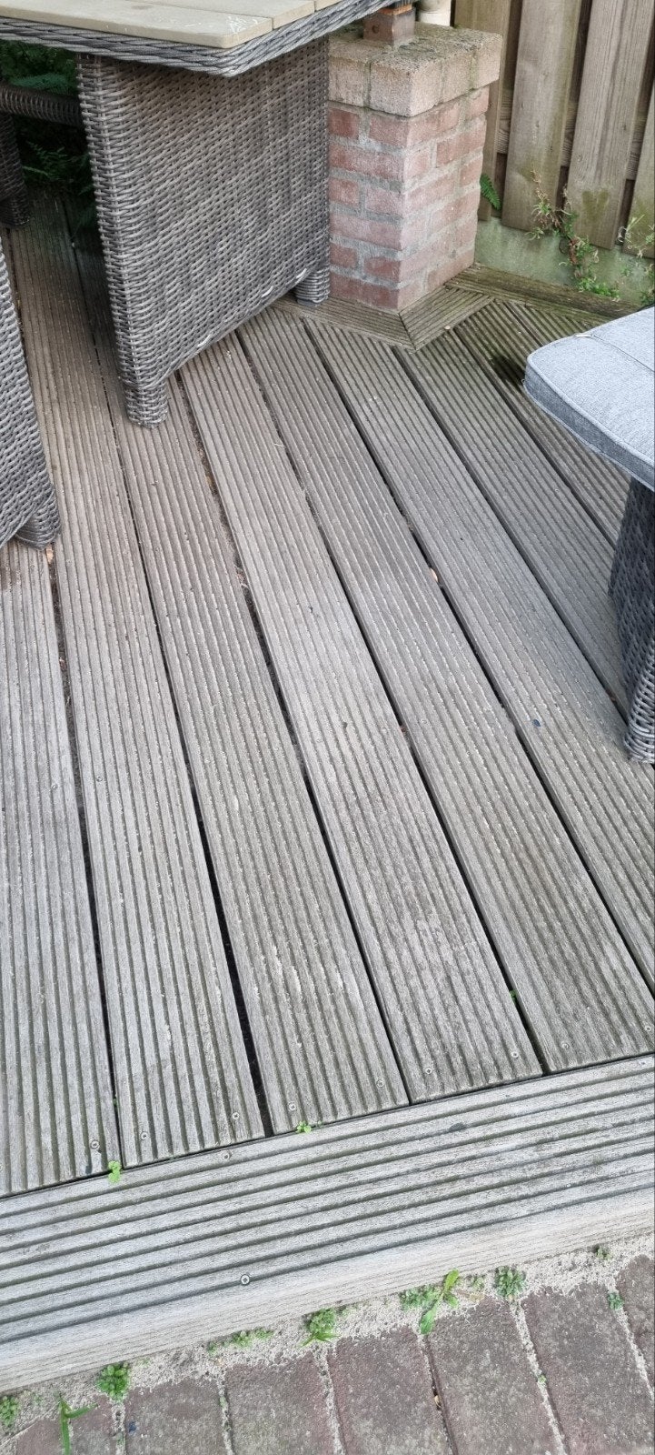 Houten vlonderplanken, vlonderhout, Ophalen, Gebruikt, Hout