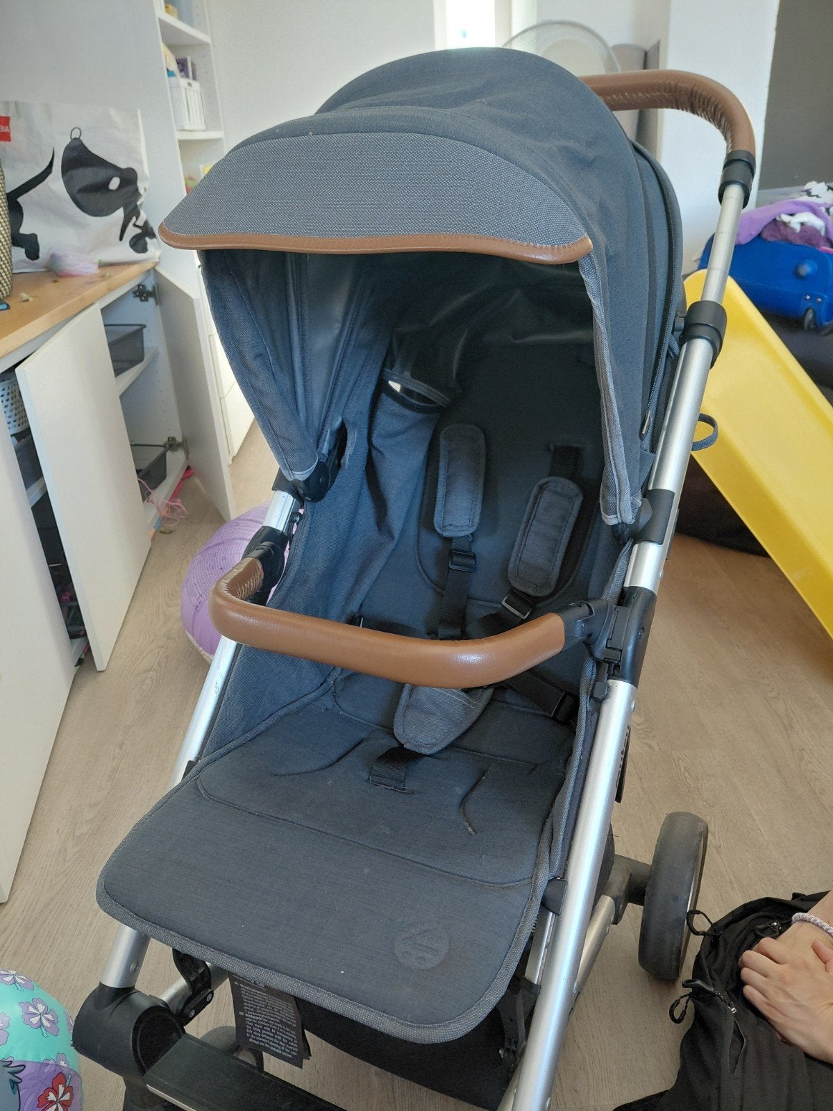 Mutsy Nexo Buggy - Comfortabel en Compact, Kinderen en Baby's, Buggy's, Gebruikt, Overige merken, Verstelbare rugleuning, Zonnekap
