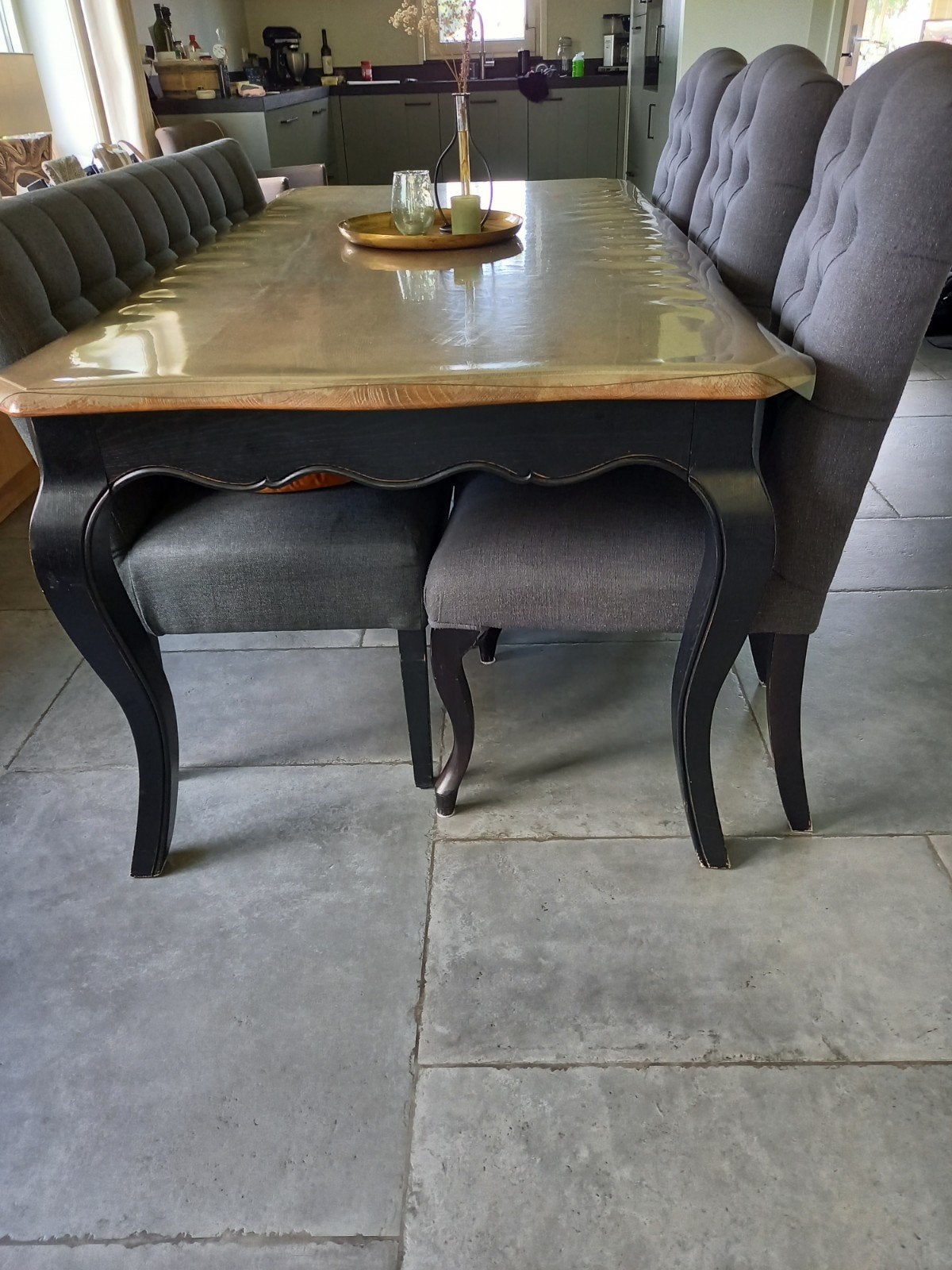 Eethoek landelijk, Ophalen, Gebruikt, Landelijk, 4 tot 6 stoelen