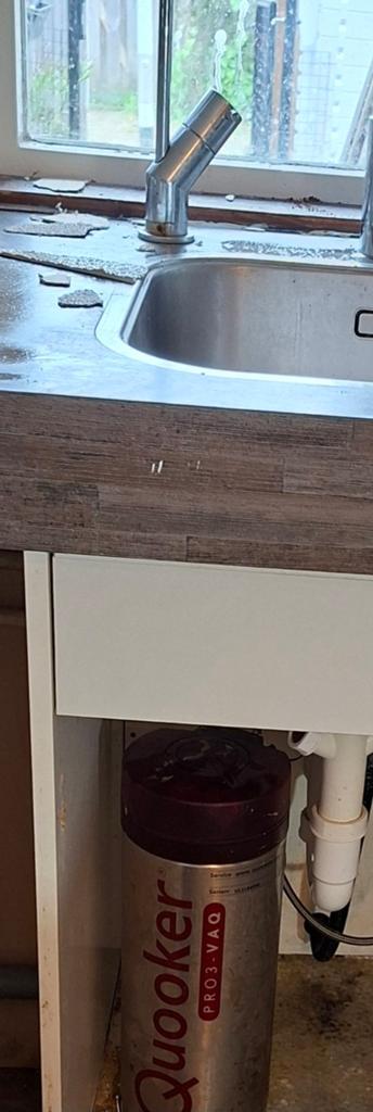 Quooker PRO3-VAQ boiler voor direct kokend water, Ophalen