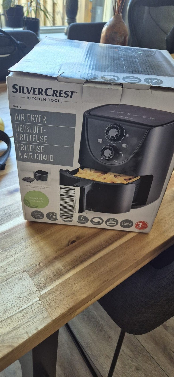 Silvercrest Kitchen Tools Airfryer 2L - 1000W, Ophalen of Verzenden