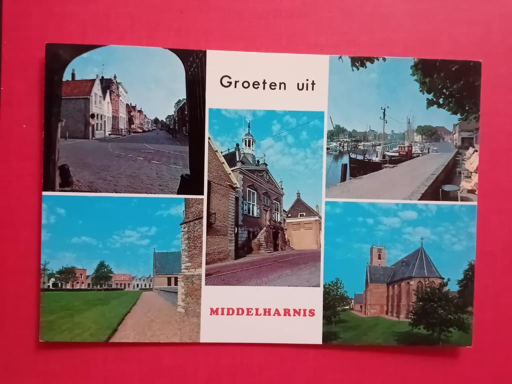 Ansichtkaart Middelharnis, Ophalen of Verzenden