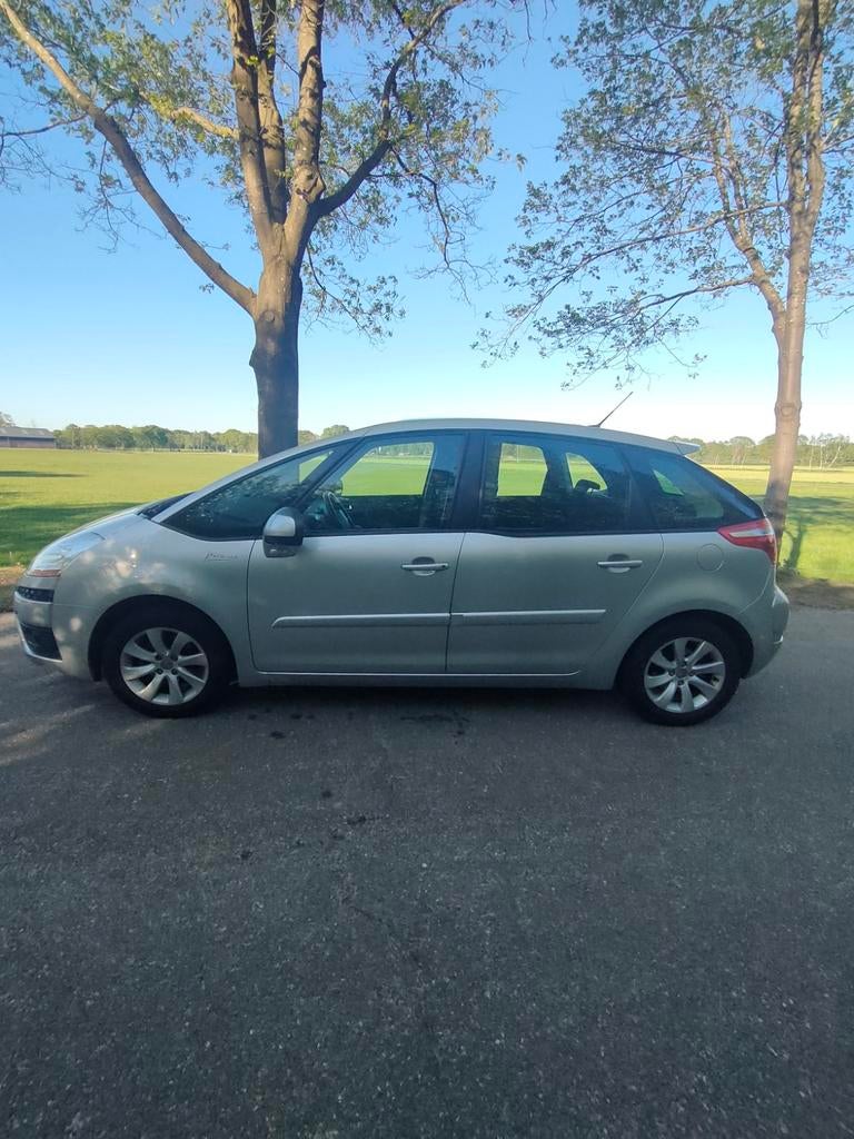 Citroën C4 picasso 1.6 VTI 2009 Grijs, Auto's, Stof, Zwart, 4 cilinders, Origineel Nederlands
