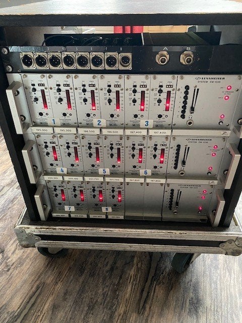 sennheiser zender set nostalgie., Muziek en Instrumenten, Microfoons, Ophalen, Gebruikt, Overige typen, Draadloos
