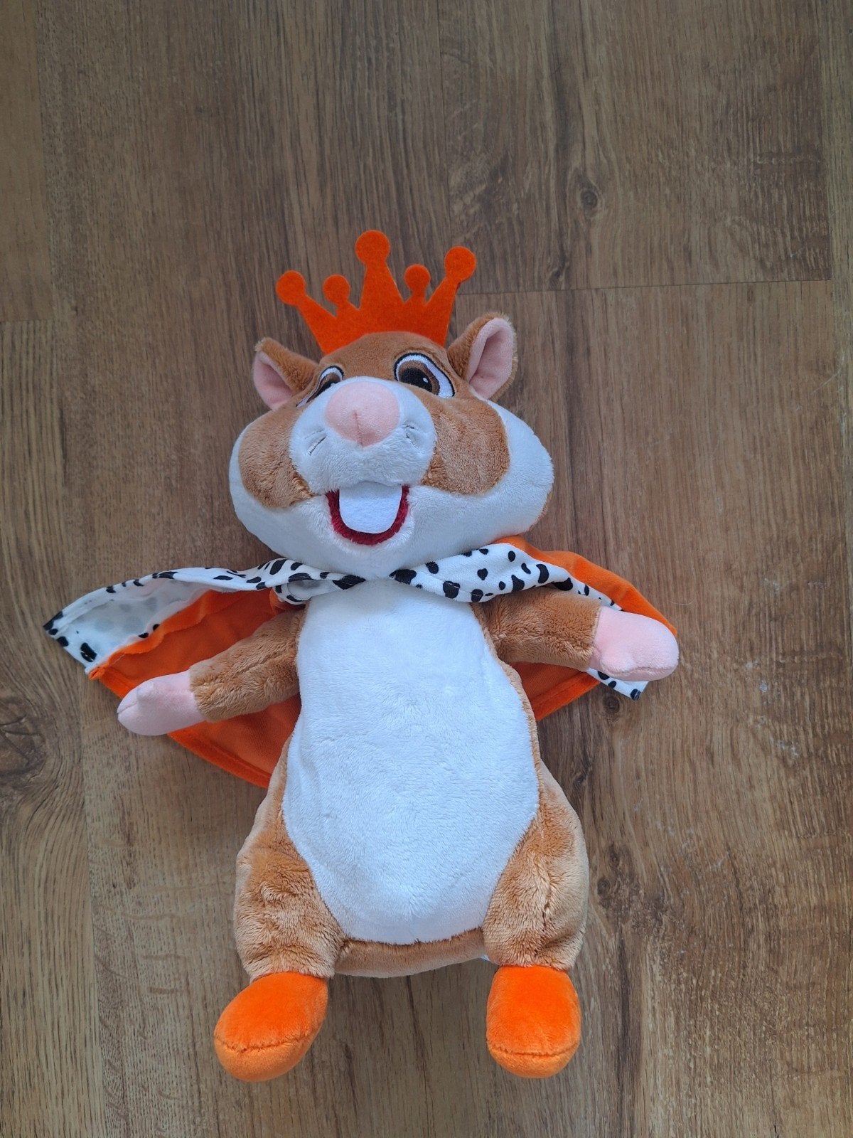 AH Hamster Koning Knuffel, Hamster, Ophalen of Verzenden, Zo goed als nieuw, Middelgroot (20 tot 80 cm)