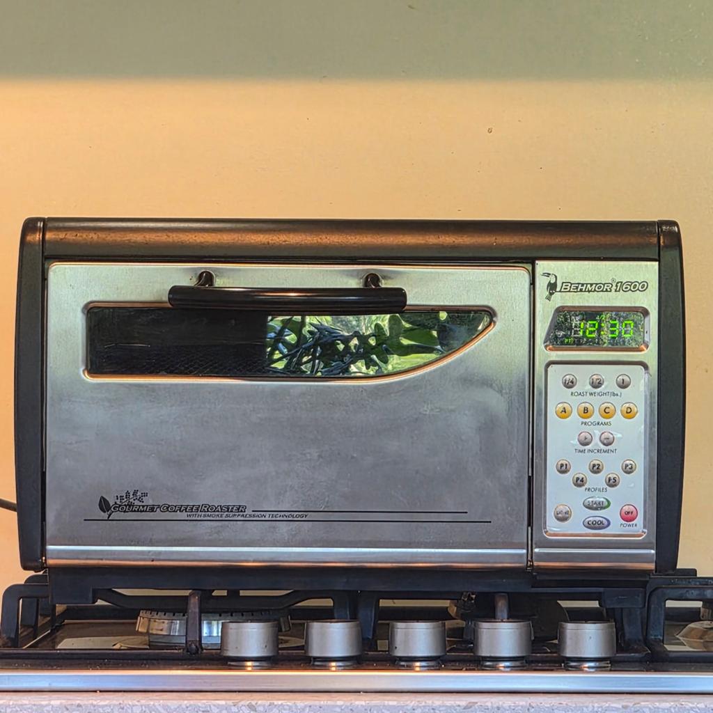 Behmor 1600 koffiebrander – voor reparatie / hobbyist, Oven, Ophalen of Verzenden, Vrijstaand, Gebruikt