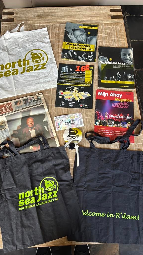 North sea Jazz spulletjes, Ophalen of Verzenden, Gebruikt, Overige typen