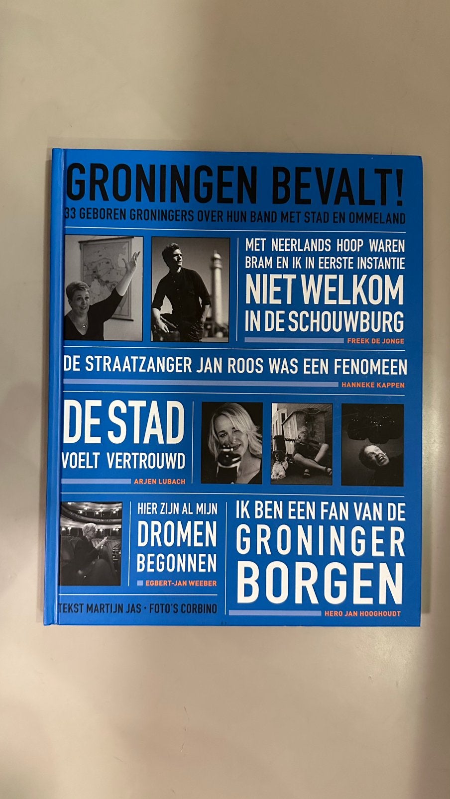 Martijn Jas - Groningen bevalt!, Ophalen of Verzenden, Nieuw, Martijn Jas
