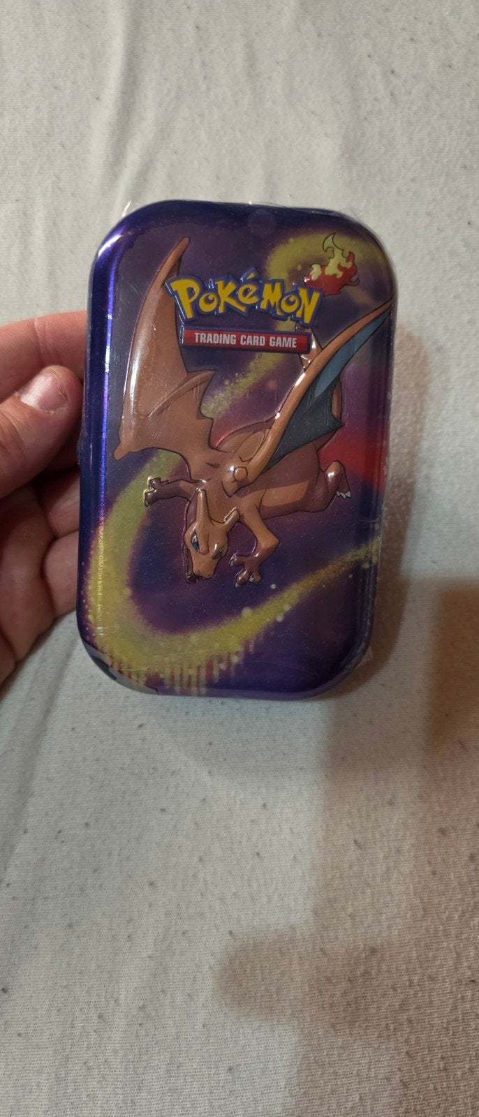 Charizard mini tin Pokémon, Hobby en Vrije tijd, Ophalen of Verzenden