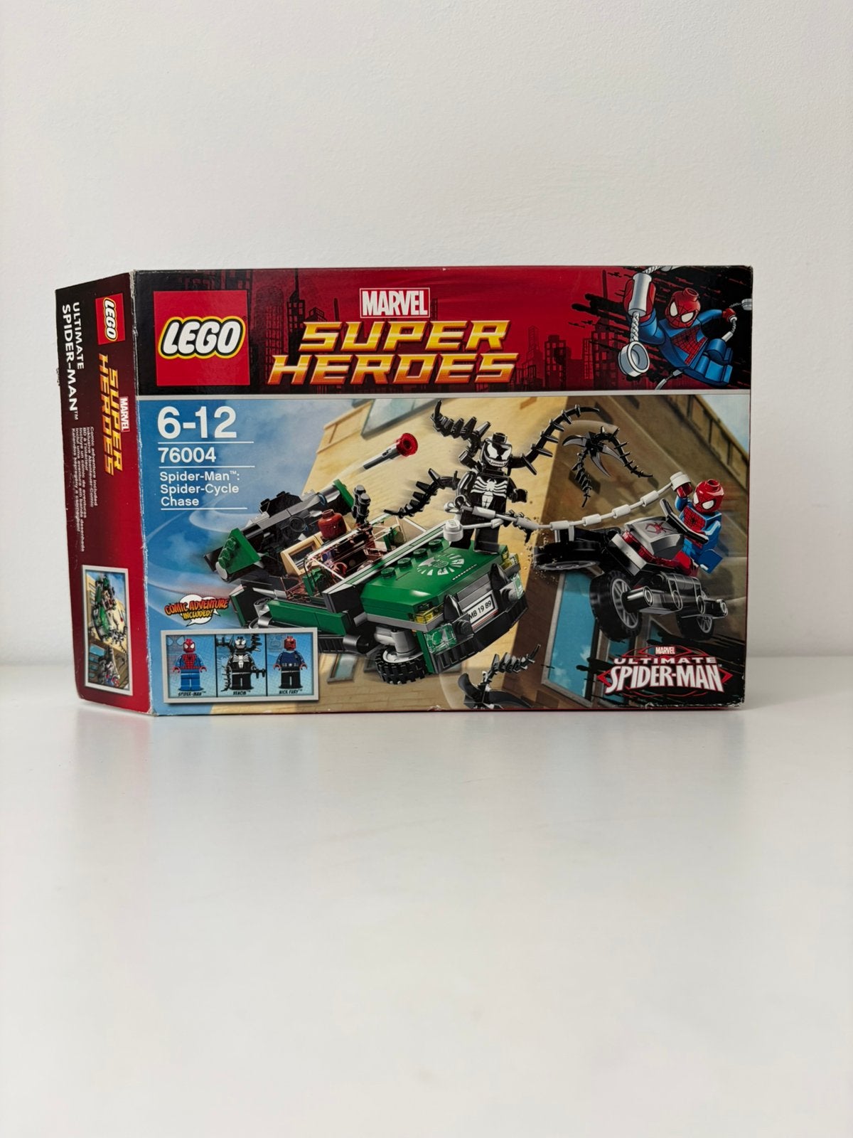 Lego 76004 - Lego Marvel Spider-man Achtervolging - *NIEUW*, Marvel, Nieuw, Ophalen of Verzenden, Compleet