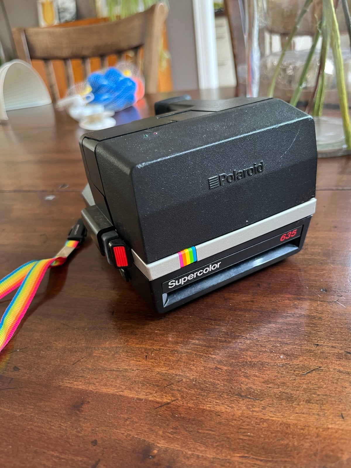 Polaroid Supercolor 635 - Werkt!, Audio, Tv en Foto, Fotocamera's Analoog, Ophalen of Verzenden, Gebruikt, Polaroid
