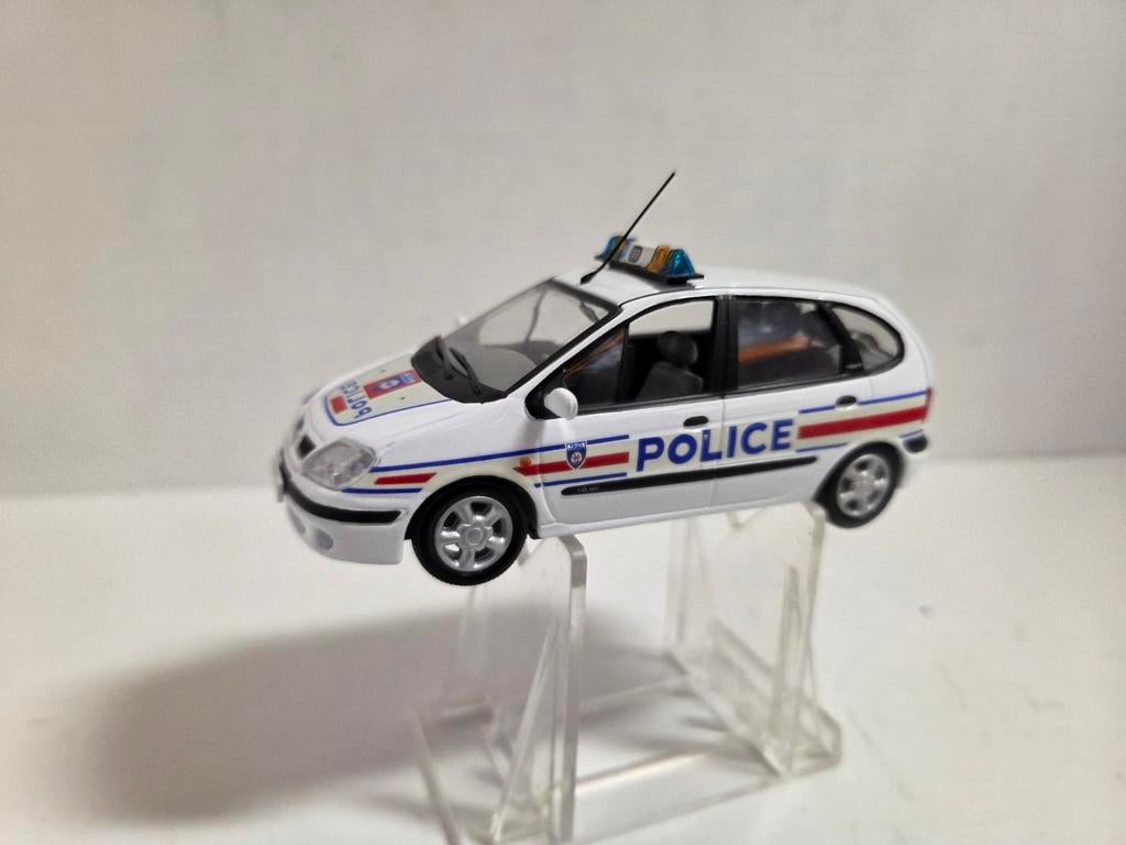 UH Renault Scenic Police Nationale 2002 1:43, Hobby en Vrije tijd, Modelauto's | 1:43, Auto, ., Ophalen of Verzenden, Zo goed als nieuw