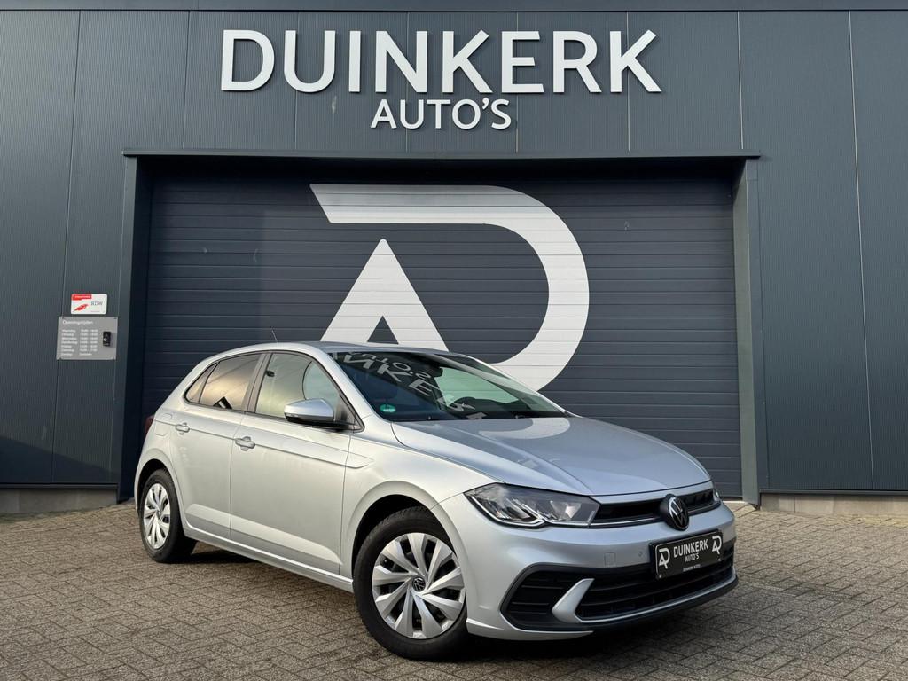 Volkswagen Polo 1.0 TSI | Airco | Adaptive cruise | Lane ass, Auto's, Voorwielaandrijving, Stof, Zwart, Bedrijf