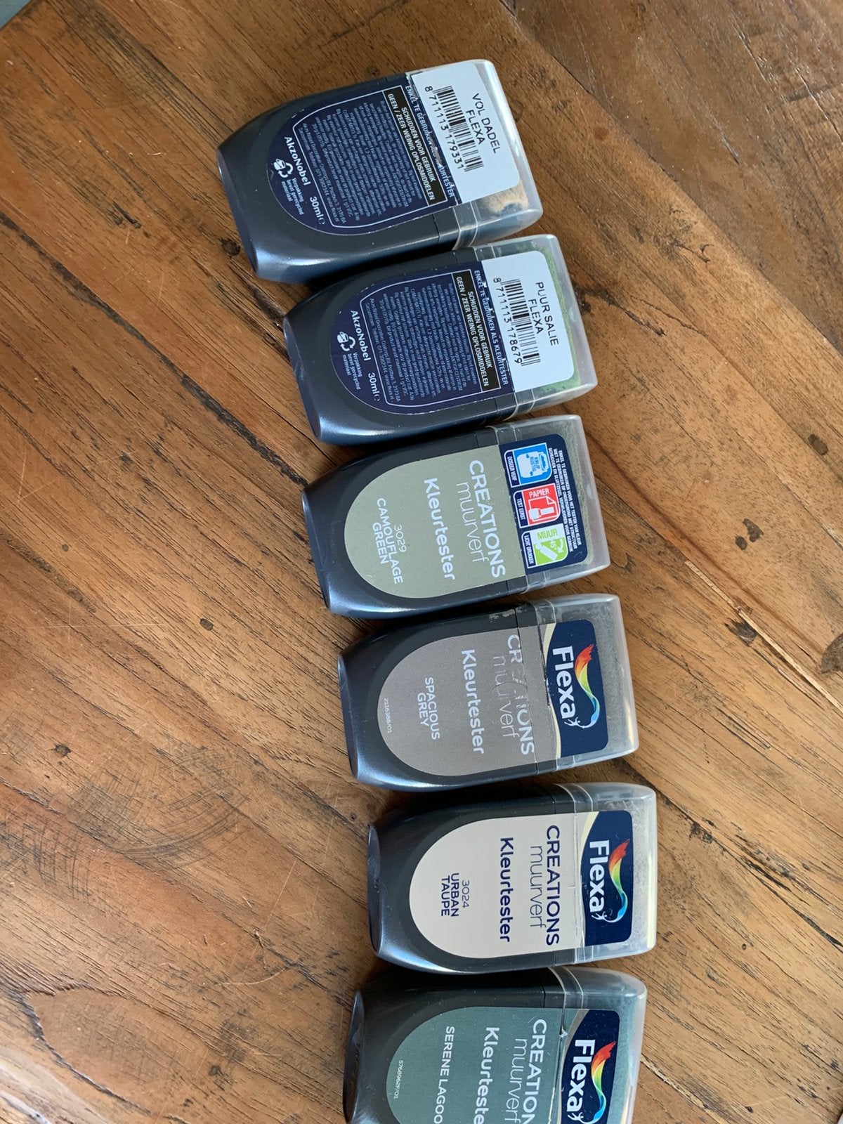 Testers muurverf. Nog bruikbaar Gratis, Overige kleuren, Ophalen of Verzenden, Minder dan 5 liter, Verf