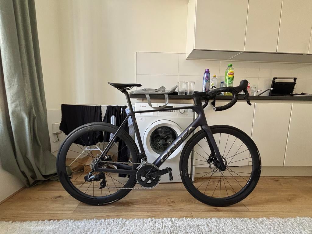 Orbea Orca Sram rival met powermeter, 55cm, 2025 model, Carbon, Zo goed als nieuw, Meer dan 20 versnellingen, 53 tot 57 cm